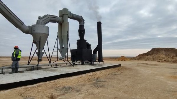 Работа инсинератора Базовая 1020 мм подробней https://utilnefteshlam.ru/