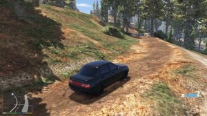 VAZ 2110 BLACSK  GTA 5 рассекаю на чёрной акуле в 2024 году,