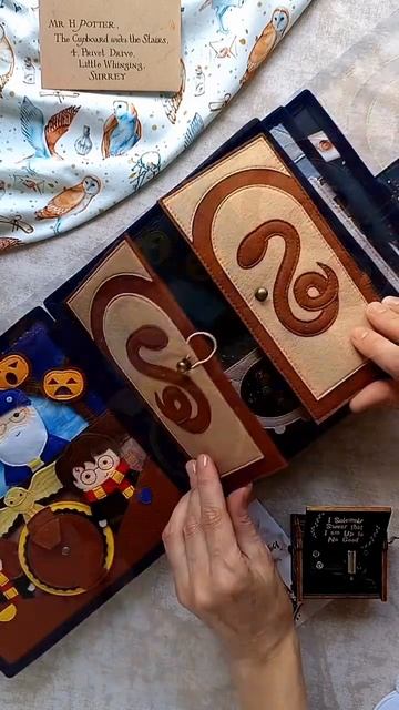 Коллекционная книга Гарри Поттер из фетра Feltcuts #творчество #handmade #diy #гаррипоттер смотреть онлайн