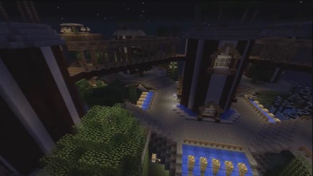 Minecraft Xbox "Floating Islands"Hunger Games Map смотреть онлайн