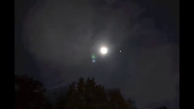 Moon Timelapse With Clouds