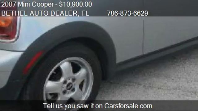 2007 Mini Cooper Base - for sale in MIAMI, FL 33186 смотреть онлайн