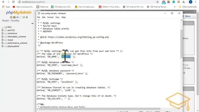 WordPress Lecture 5: How to install,Create and connect DataBase to wordpress смотреть онлайн