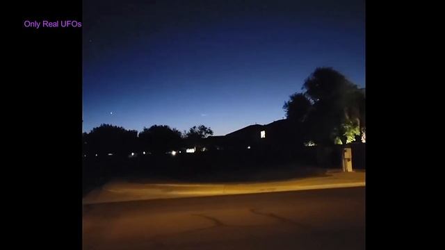 UFO activity over San Tan Valley, Arizona. смотреть онлайн