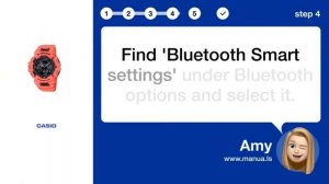 How to Turn Off Bluetooth on Casio G-Shock GBA-900 for Longer Battery Life