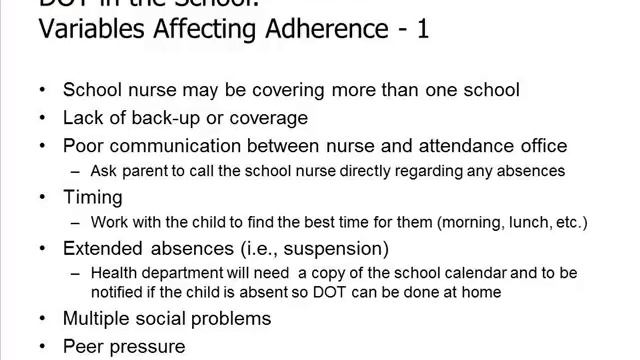 TB Update for School Nurses смотреть онлайн