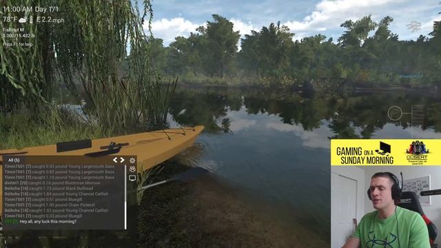 Fishing Planet -- Is This Real Life?? -- Gaming On A Sunday Morning #19 смотреть онлайн