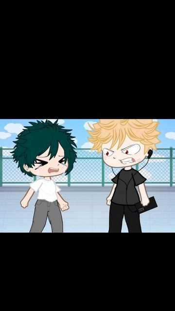 Моя геройская академия шип БакуДеку #бакудеку #bakudeku #gacha #shortsvideo #тренд #trend #art #арт смотреть онлайн