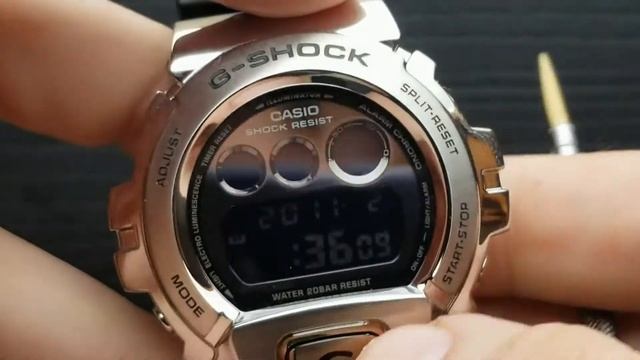 Gshock GM-6900 - Setting Time And Date Tutorial