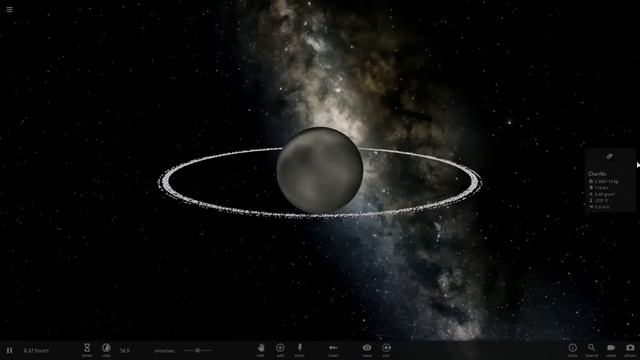 Universe Sandbox 2 Asteroid with Rings смотреть онлайн