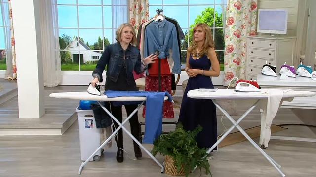 Eurosteam 1000WSteam Iron w/Boiler Tank & Ceramic Soleplate on QVC смотреть онлайн
