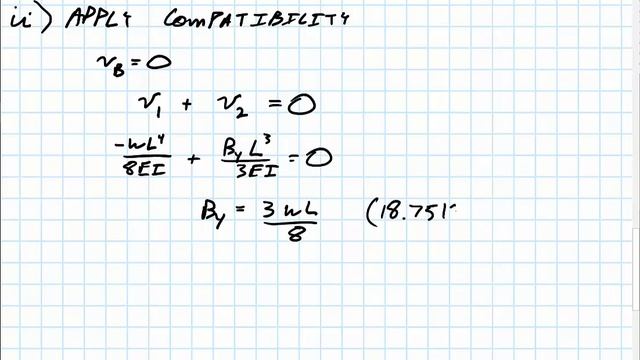 Statically Indeterminate Beams смотреть онлайн