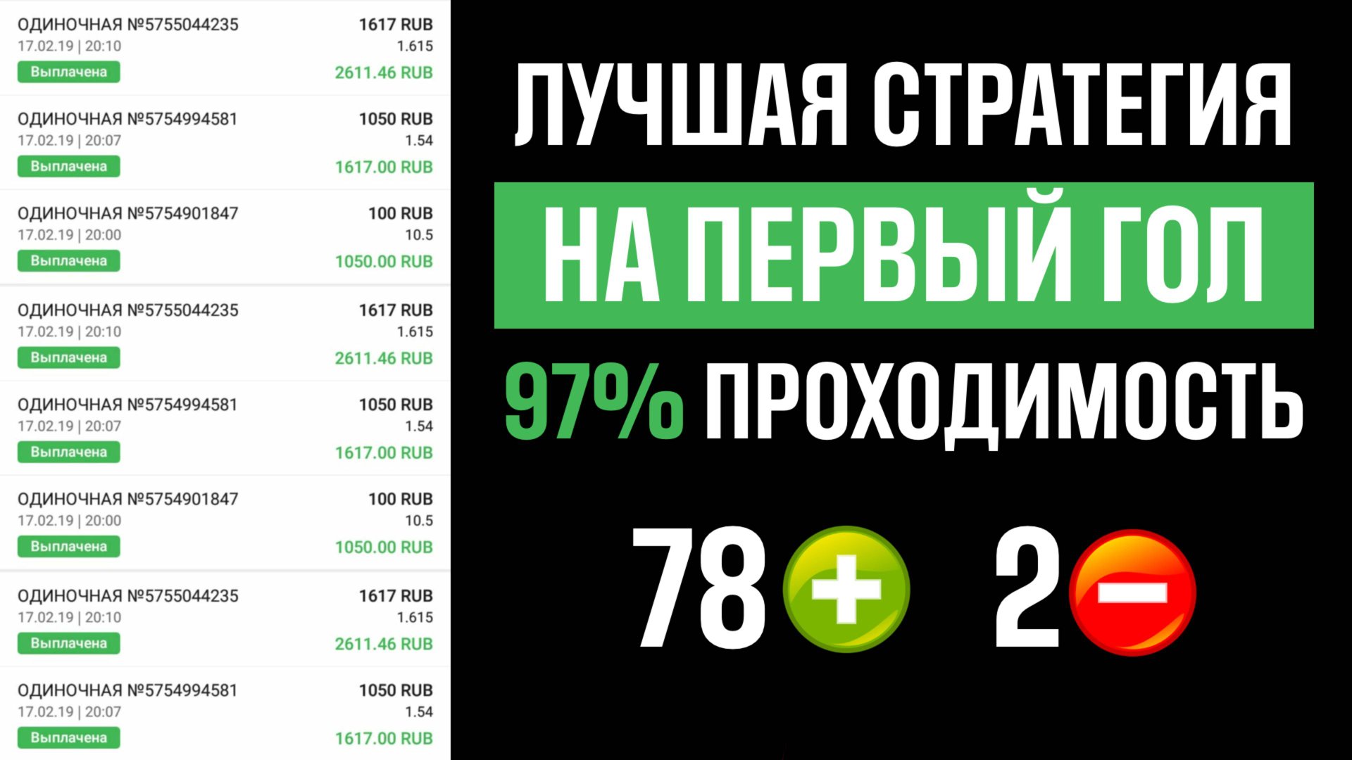 ✅ ВЫСОКАЯ ПРОХОДИМОСТЬ! Рабочая Стратегия Ставок на ГОЛ - Ставки на Футбол смотреть онлайн