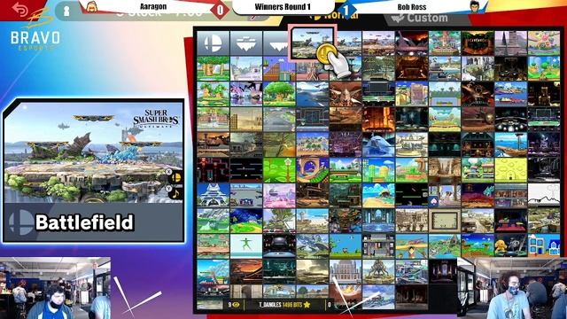 FFF August Spamton (Min Min, Zelda) vs Bob Ross (Little Mac) Winners Round 2 смотреть онлайн