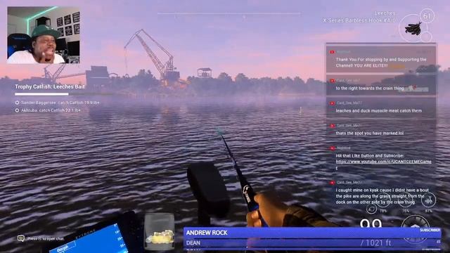 FISHING PLANET - THURSDAY CHILL STREAM - TROPHY CATFISH LEECHES BAIT смотреть онлайн