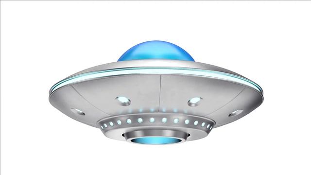 Cartoon UFO 3D model смотреть онлайн