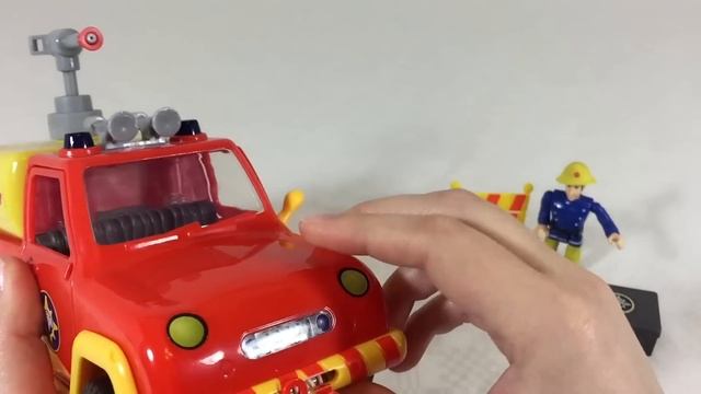 Fireman Sam Fire Truck Venus With Firefighter Fireman Sam Toys