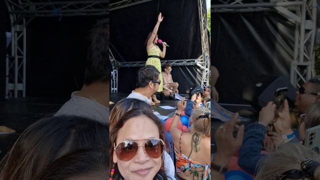 Gladys Reyes of Mara Clara TV series @ Bradford (Filipino) Barrio Fiesta June 2024 смотреть онлайн