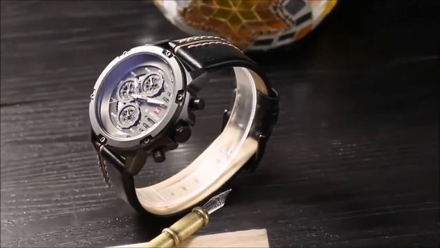 Мужские наручные часы Naviforce Libre (№9110) обзор, настройка смотреть онлайн