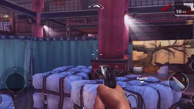 Играем Modern combat 5 на телефоне Samsung s9+ смотреть онлайн