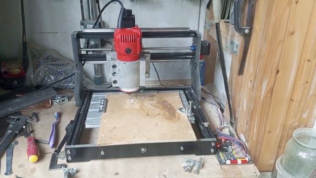 Подставка для телефона CNC 3018 смотреть онлайн