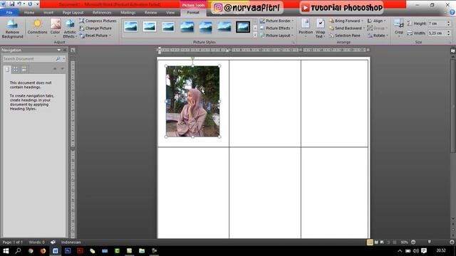 cara membuat foto polaroid dimicrosoft word смотреть онлайн