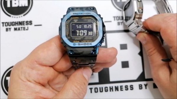 G-Shock Titanium GMW-B5000TCF-2ER opis zegarka by Matej, Gshock PL