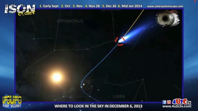 Recent Footage From the ISON Comet смотреть онлайн