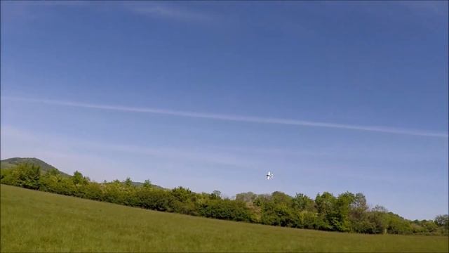 North American T 28 Trojan Silver FMS 1400 mm смотреть онлайн