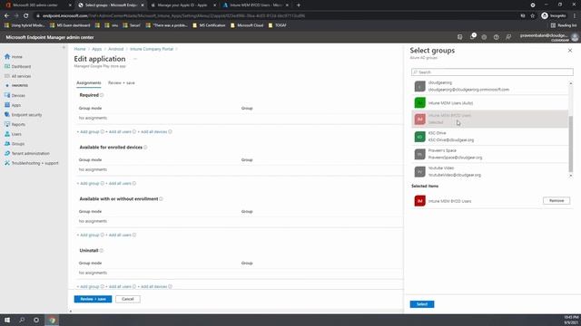 Microsoft Intune Endpoint Manager (MEM) | Android Enrollment setup steps | BYOD | MDM | Admin Part- смотреть онлайн