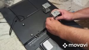 супер крепление телевизора без кронштейна. супер идея.