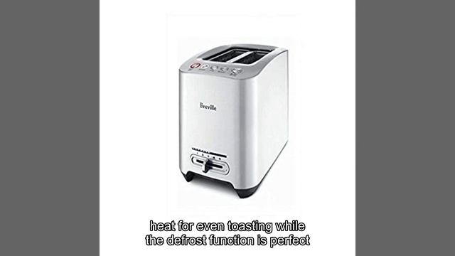 Breville BTA820XL Die-Cast 2-Slice Smart Toaster, Brushed Stainless Steel смотреть онлайн
