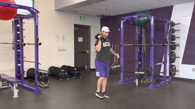 DB Lateral Lunge + Single Arm Overhead Press смотреть онлайн