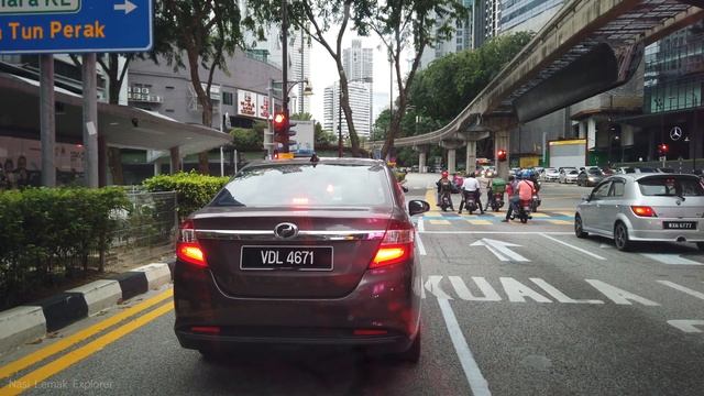 Kuala Lumpur 4k - Driving During Rush Hours In Kuala Lumpur