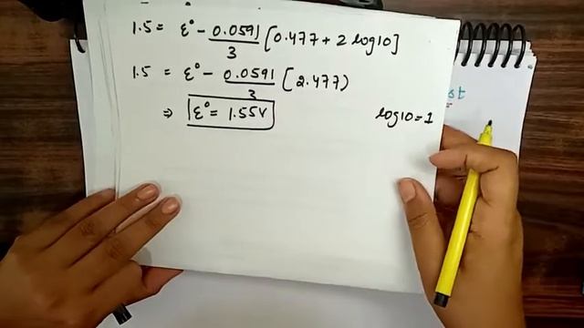 TEST YOURSELF QUESTIONS OF Nernst Equations| CLASS-12TH | ELECTROCHEMISTRY| смотреть онлайн
