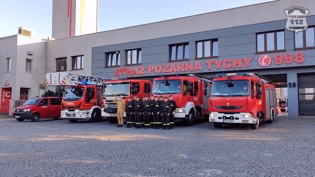 Hołd druhom OSP Żukowo oddany przez strażaków KM PSP Tychy смотреть онлайн
