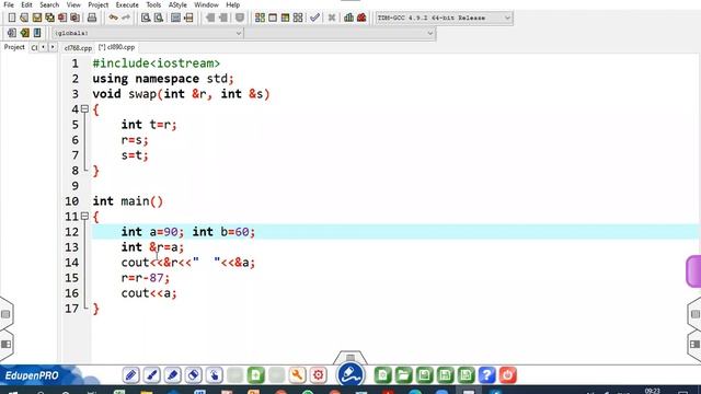 Constructor and Destructor 1 & Reference Variable смотреть онлайн