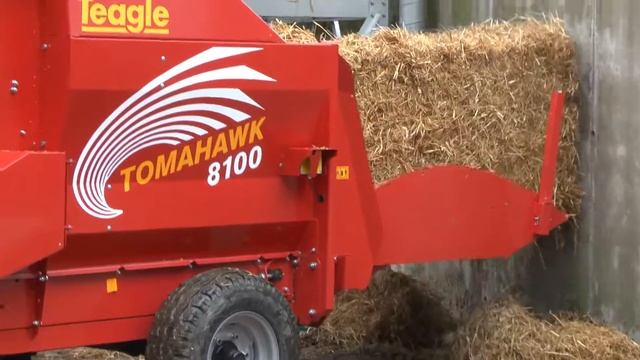 Teagle Tomahawk bale processor смотреть онлайн