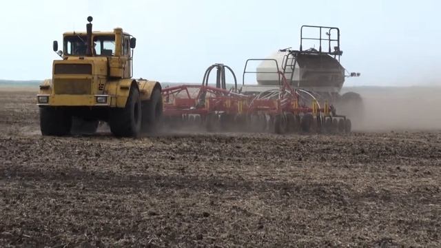 сеялка Bourgault 8910 к К700 смотреть онлайн