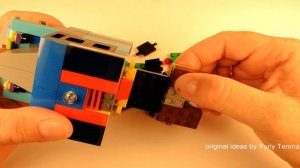 Lego 10696 Military Car MOC💣🔫 How to Build Rocket Carrier from LEGO Classic. 💰Save Money & Space.