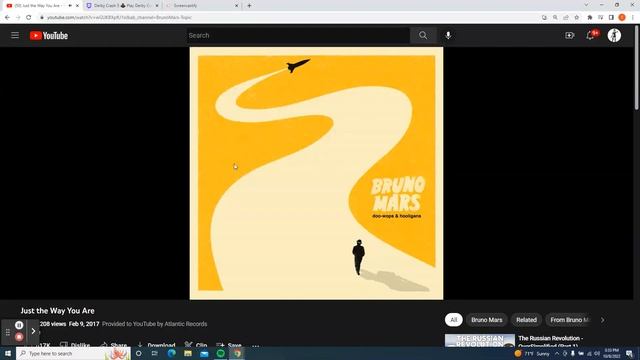Just the way you are by Bruno mars смотреть онлайн