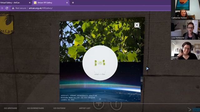 Relationship Between Space And Earth With Art, Online Exhibition On Climate Change Breathing Out
