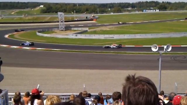 Заезд F- 3.5, столкновение в 3 группе на вираже, Moscow raceway смотреть онлайн