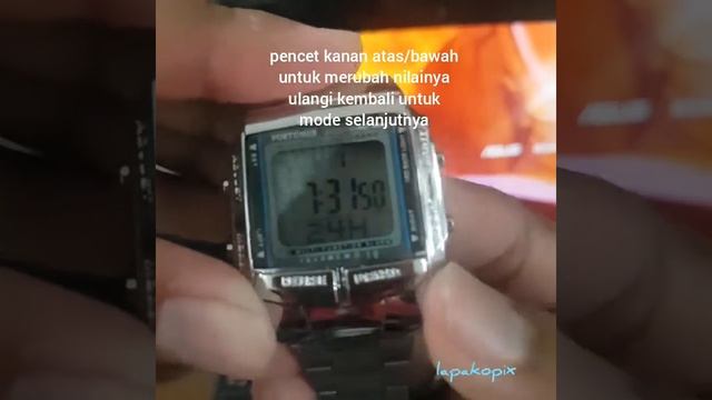 Cara Setting Jam Fortuner Model Casio DB 360 Original LapakOpix смотреть онлайн