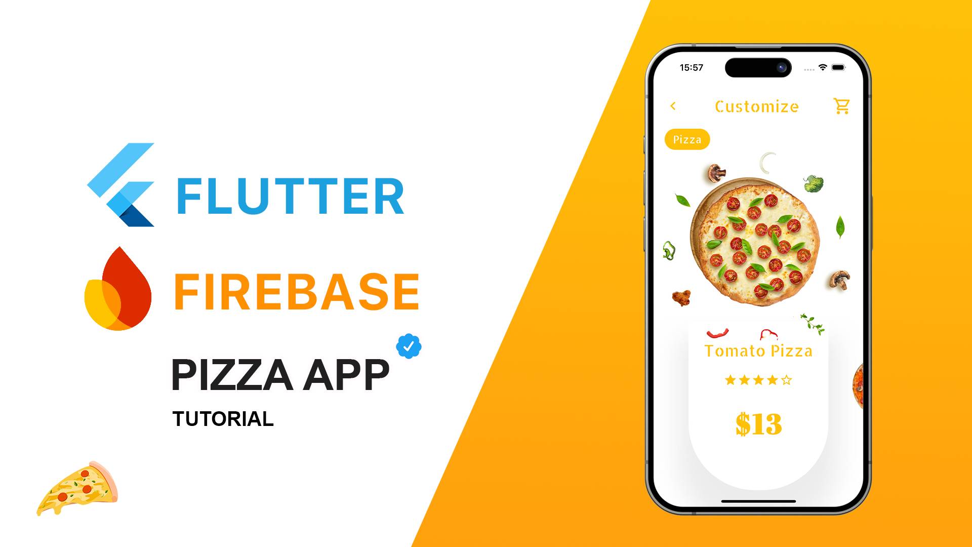 🍕 Flutter + Firebase Pizza App | Full-Stack Mobile App Demo 🚀 смотреть онлайн
