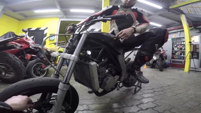 Отзыв-обзор-тест на MetraKit Mini GP 70: мотоцикл для обучения будущих чемпионов мотогонок. Часть 1 смотреть онлайн