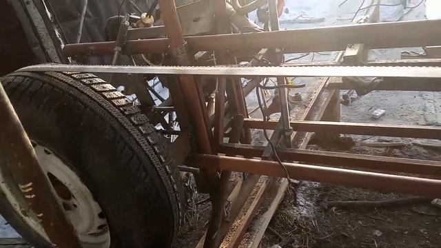 Пила ленточная своими руками, из того что было смотреть онлайн