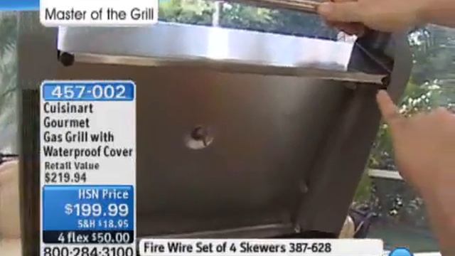 Cuisinart Gourmet Gas Grill with Waterproof Cover REVIEW смотреть онлайн