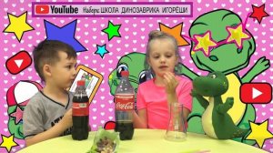 ДЕТСКИЕ ПРАНКИ! Разыгрываем детей! ШКОЛА ДИНОЗАВРИКА ИГОРЁШИ