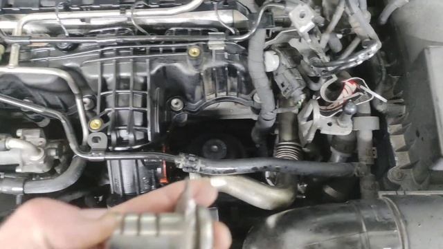 Skoda Octavia A5 1.6 TDI чистка системи екології DPF EGR без демонтажу